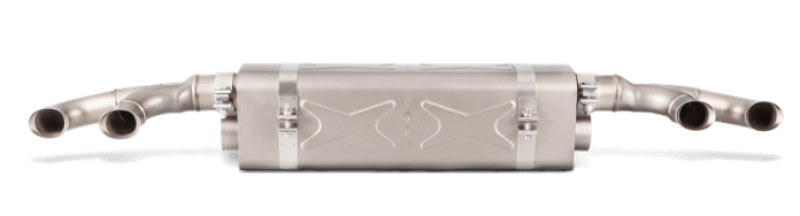 Akrapovic Slip-On Line Titanium Exhaust System for 2016-2017 Porsche 911 Turbo and Turbo S (991.2)