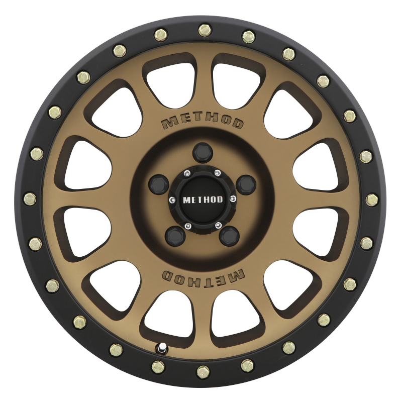 Method Wheels MR305 NV 17x8.5 Inch Street Loc Wheel with Bronze/Black Finish - Image 2