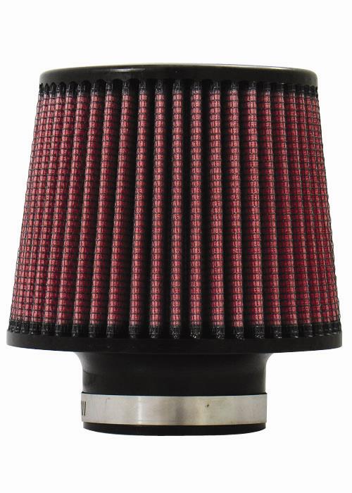 Injen High Performance Air Filter X-1013-BR - 2.75 inch Flange, 6 inch Base, 5 inch Tall, Black Cotton Gauze - Image 9