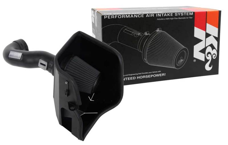 K&N Engineering 71-3110 Cold Air Intake System for 2019 Chevrolet Silverado 1500 with 5.3L V8 - Image 7