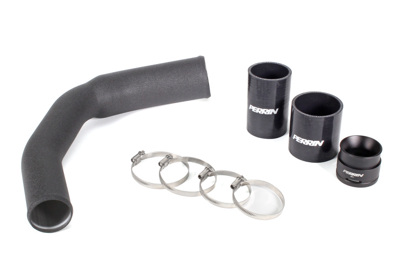 Perrin Performance Black Charge Pipe for Subaru WRX, Ascent, Legacy, and Outback Turbo (Part #PSP-ITR-201BK) - Image 3