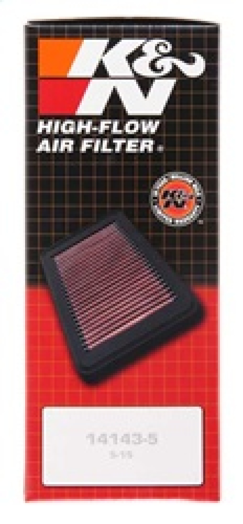 K&N Engineering Part KA-8095 High-Flow Air Filter for Kawasaki VN800 Vulcan (1995-2000) - Image 8