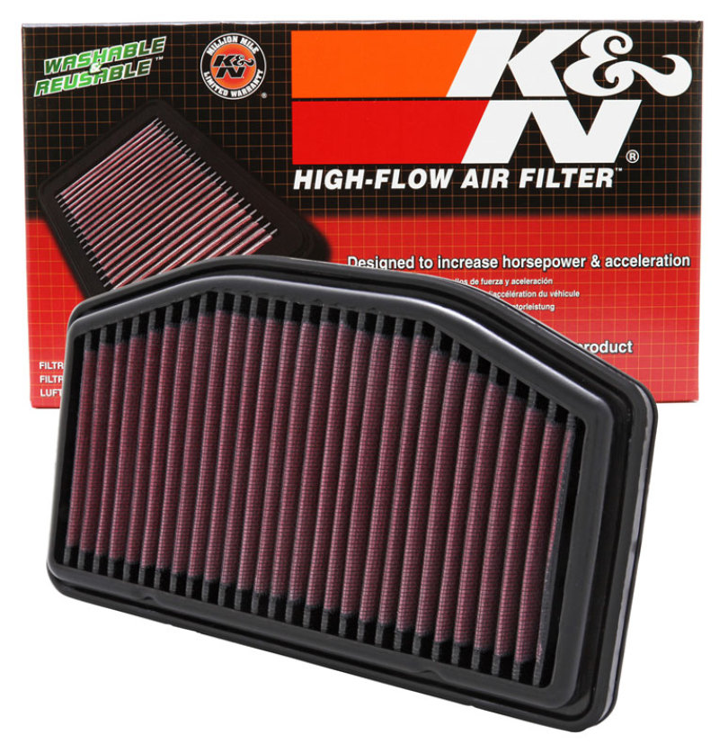 K&N Engineering Part YA-1009 High-Flow Air Filter for Yamaha YZF-R1 (2009-2014) - Image 4