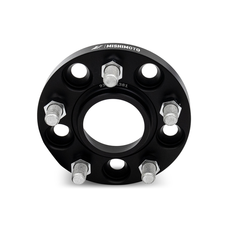 Mishimoto 5x114.3 Wheel Spacers for Tesla Model 3 and Y – 15mm Thickness with Hub-Centric Design - Image 2