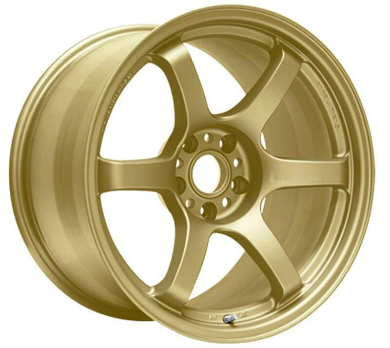 Gram Lights 57DR 18x9.5 +38 5x114.3 E8 Gold Wheel – Stylish and Durable Alloy Rim for Performance Vehicles