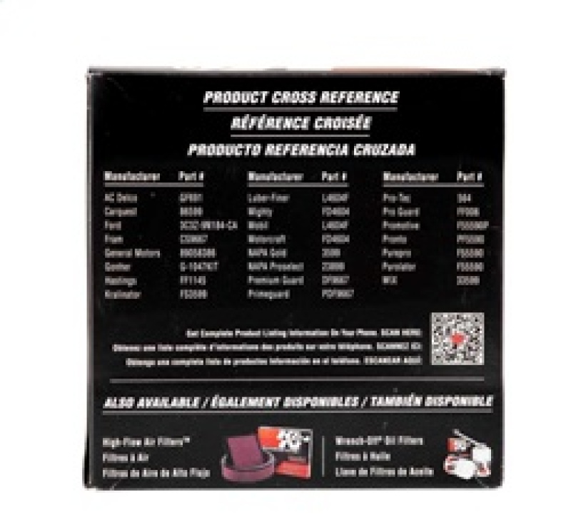 K&N Engineering PF-4100 Performance Cartridge Fuel Filter for 2006-2007 Ford F-250 Super Duty 6.0L Diesel - Image 8