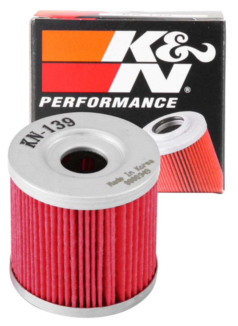 K&N Engineering Part KN-139 Powersports Cartridge Oil Filter for Suzuki, Kawasaki, Arctic Models - Image 5