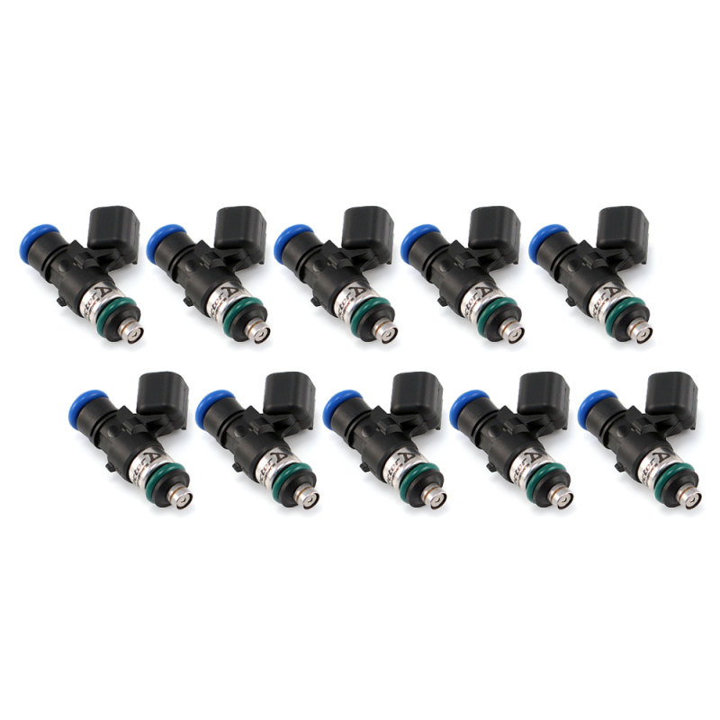 Injector Dynamics ID1050X Fuel Injectors – 34mm Length with 14mm Lower O-Ring, Set of 10