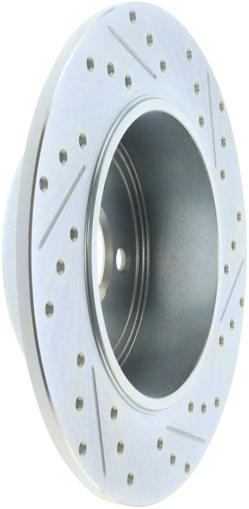 StopTech Select Sport 06-15 Dodge Charger / 05-15 Chrysler 300 Slotted and Drilled Right Rear Brake Rotor - Image 4
