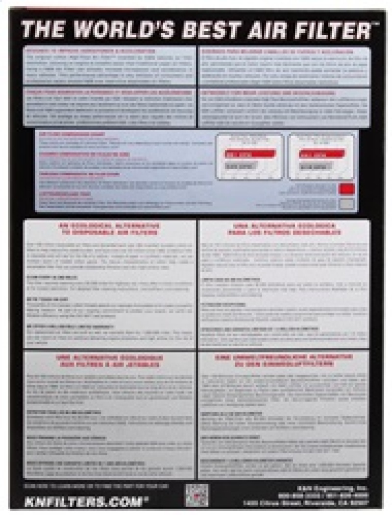 K&N Replacement High-Flow Air Filter for Saturn Sky and Pontiac Solstice 2.0L L4 – Part #33-2369 - Image 4