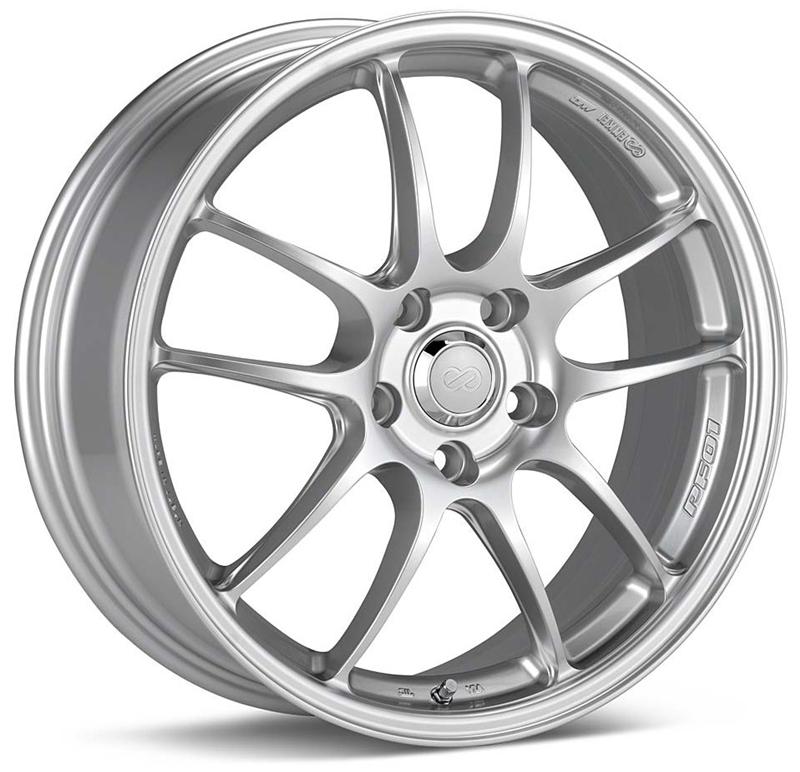 Enkei PF01 18x10.5 Inch Silver Alloy Wheel - 5x114.3 Bolt Pattern, 38mm Offset - Image 2