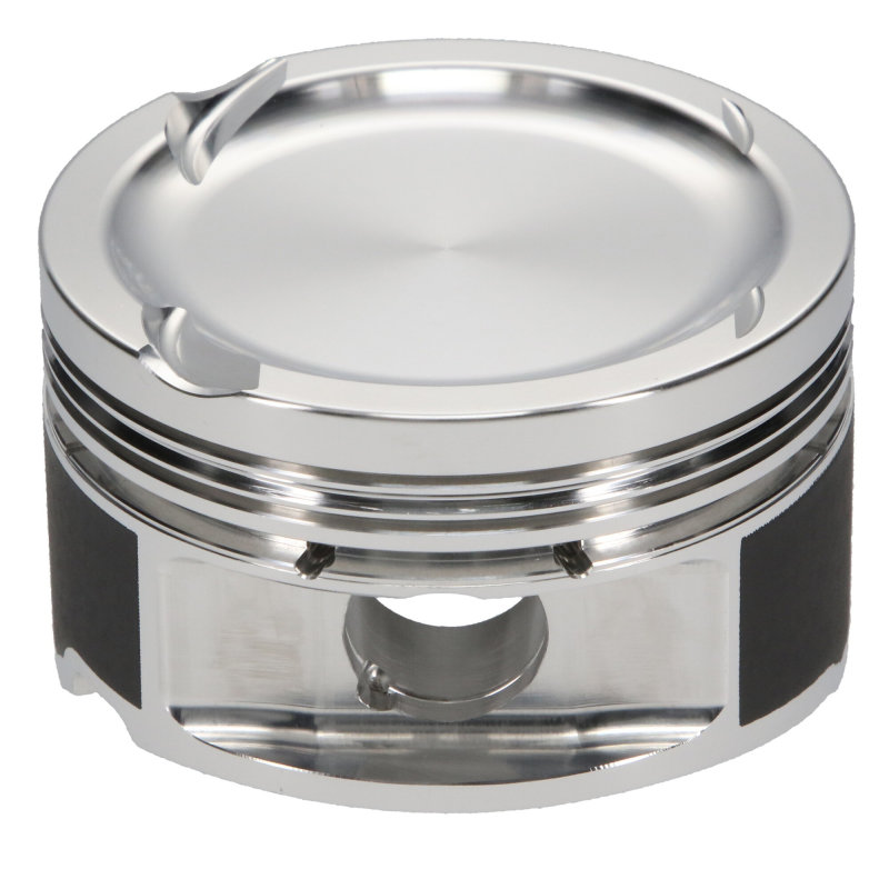 JE Pistons VW 2.0T TSI Piston Set with 22mm Pin - 82.5mm Bore, 9.6:1 Compression Ratio, 7.1cc Dish - Part Number 345812 - Image 4