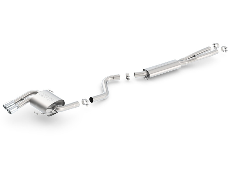 Borla Touring Cat-Back Exhaust System for 2006-2012 BMW 3 Series E90/E91 328i and 325i by Borla Part #140505