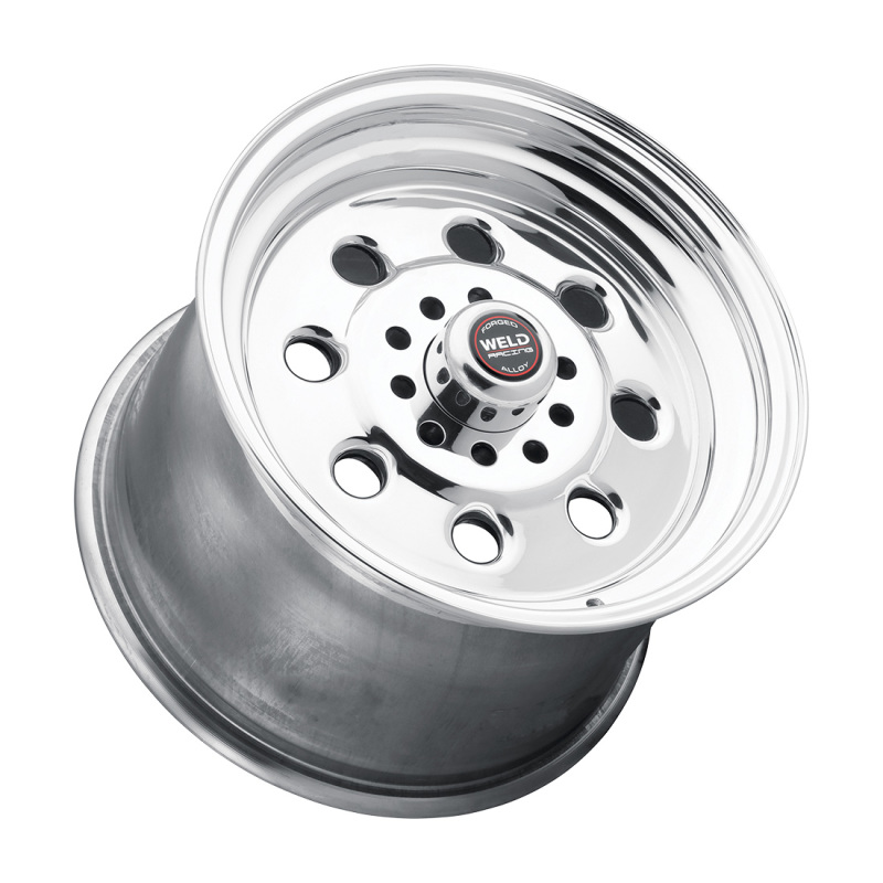 Weld Draglite 15x3.5 inch Polished Aluminum Wheel with 5x4.5 & 5x4.75 Bolt Pattern and 1.375 inch Backspace - Image 5