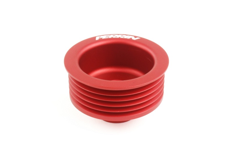 Perrin Performance Lightweight Alternator Pulley for Subaru WRX, STI, and Impreza - Red (Part #PSP-ENG-118RD)