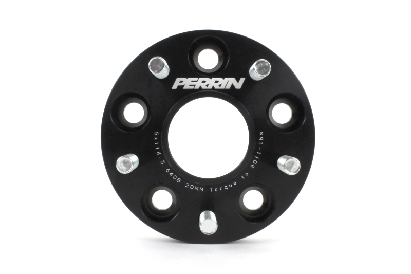 Perrin Performance 64.1mm 5x114.3 Wheel Spacers for Honda Civic Si 2017-2021 & Acura Integra 2022-2026, 20mm Thickness, Pair - Image 4
