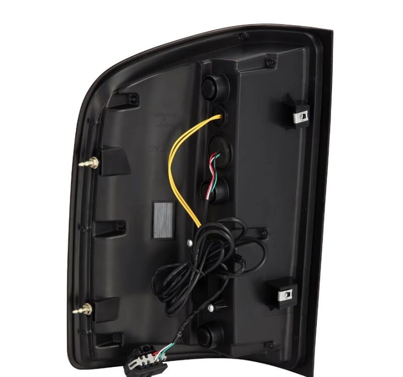 AlphaRex Luxx Series LED Tail Lights for Chevrolet Silverado 1500/2500HD/3500HD (2007-2014) – Black with Smoked Lens - Image 2