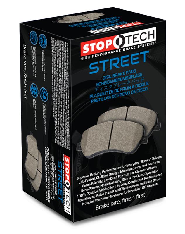 StopTech Street Touring Rear Brake Pads for 1991-1996 Mazda Miata and 1991-1996 Ford Escort - Image 10