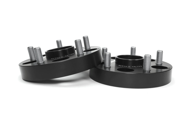 Perrin Performance Subaru 25mm Wheel Spacers 5x114.3 BP with 56mm Hub - Black - Image 4