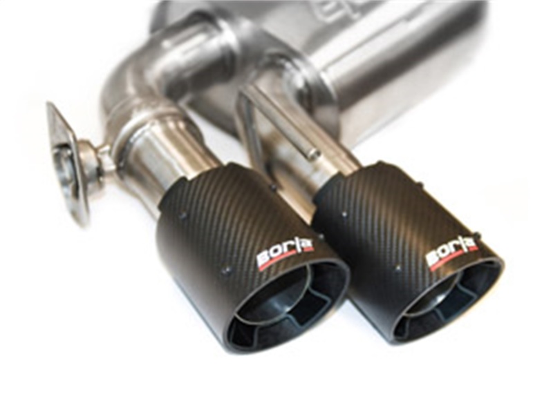 Borla S-Type Axle-Back Exhaust System for Chevrolet Camaro SS & LT1 6.2L V8 with Dual Mode Valves - Black Carbon Fiber Tips - Image 4