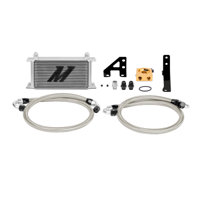 Mishimoto Subaru WRX STI Oil Cooler Kit Part Number MMOC-STI-15T - Silver