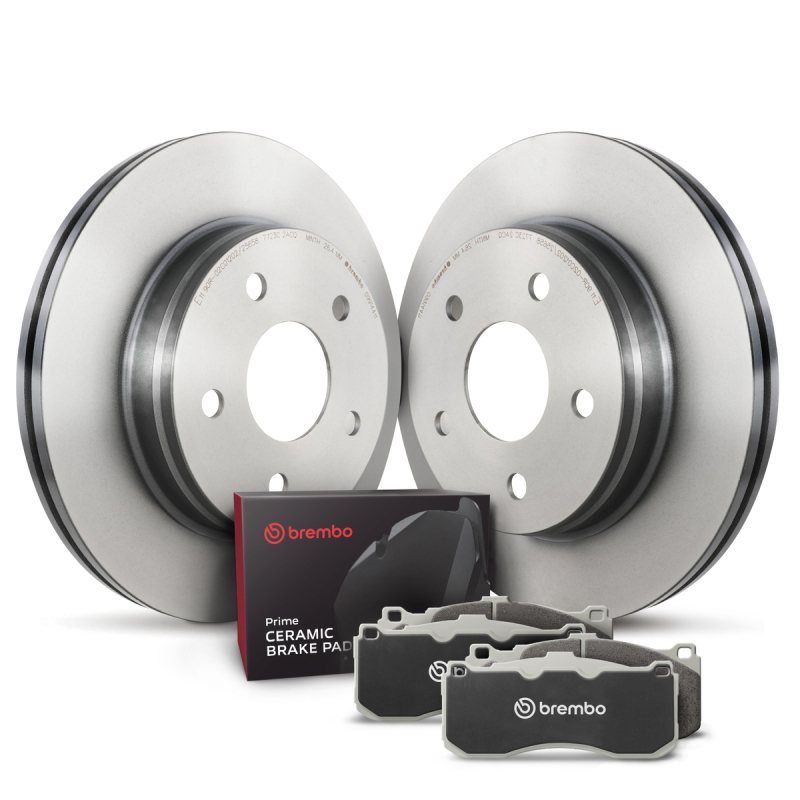 Brembo OE 00-05 Audi TT Quattro Rear Disc Brake Kit with Ceramic Pads