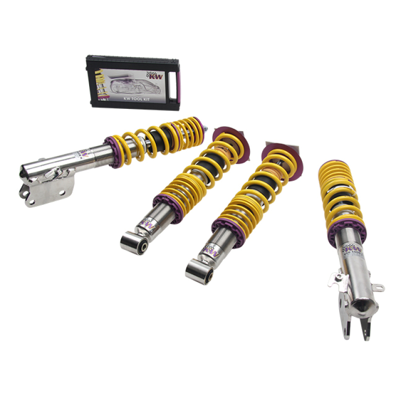KW V1 INOX-LINE Coilover Kit for 2015-2021 Subaru WRX & STI - Sport Suspension Upgrade - Image 3