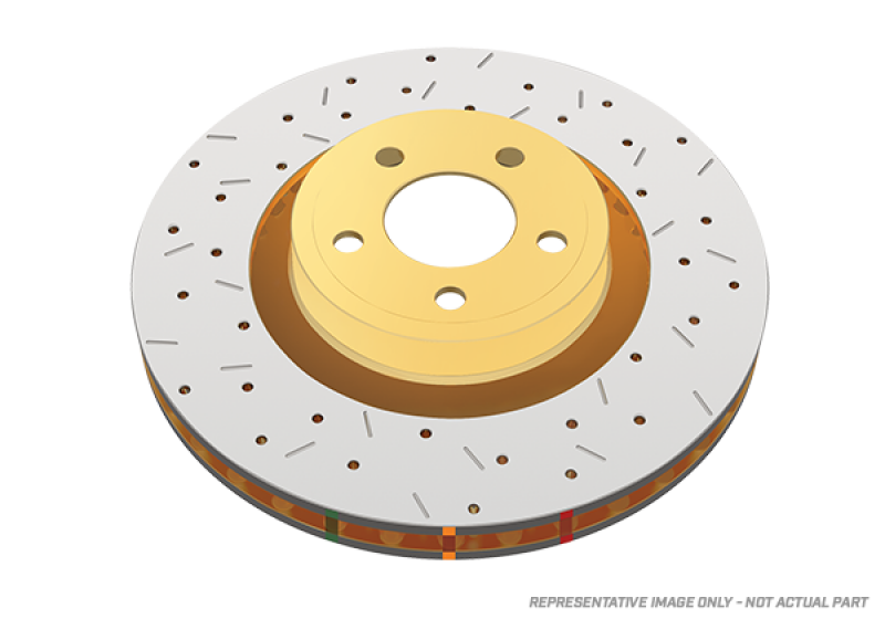 DBA 42663XS-10 4000 Series Cross Drilled and Slotted Rear Rotor for Subaru BRZ, Scion FR-S, and 08-13 WRX - Image 6