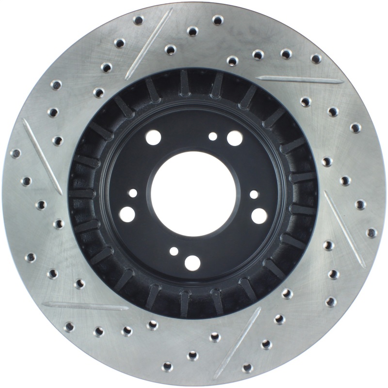 StopTech Drilled and Slotted Sport Rotor for Honda S2000 (2000-2009) – Part #127.40048L - Image 4