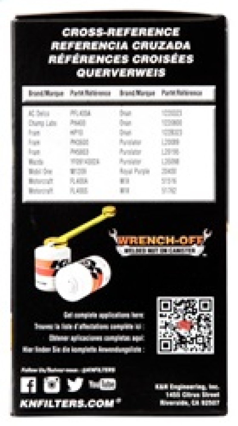 K&N Engineering HP-2009 Premium Oil Filter for Ford Focus 2003-2004 - Image 10