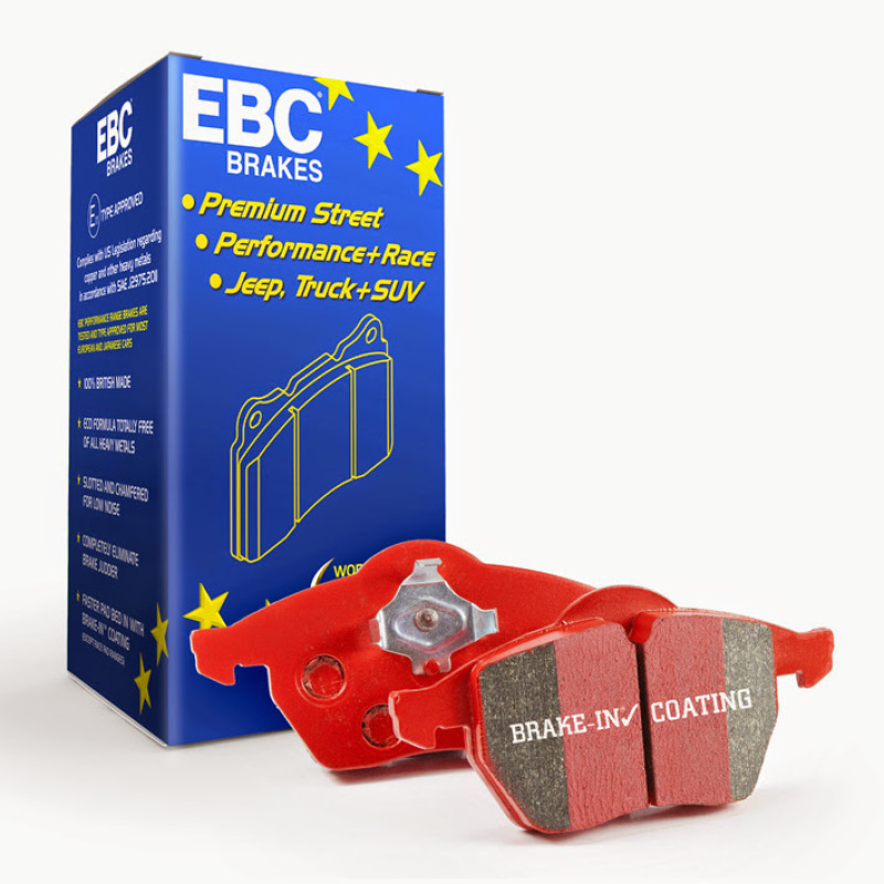 EBC Redstuff Ceramic Low Dust Front Brake Pads for Audi RS3 and TT RS Quattro (Part Number: DP31513/3C) - Image 9