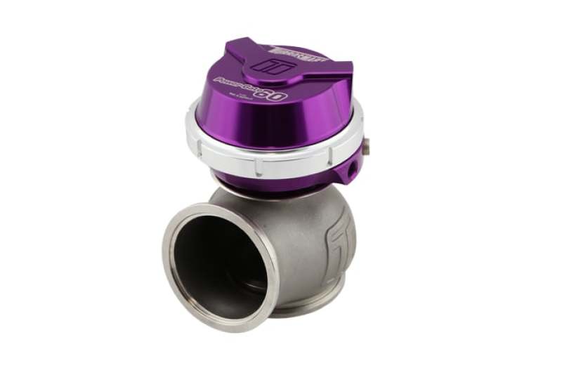 Turbosmart WG60 Gen V Power-Gate 60 External Wastegate with 14 PSI Spring and Purple Finish - Image 2