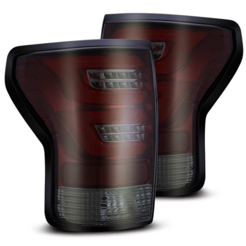 AlphaRex 07-13 Toyota Tundra PRO-Series LED Tail Lights in Red Smoke