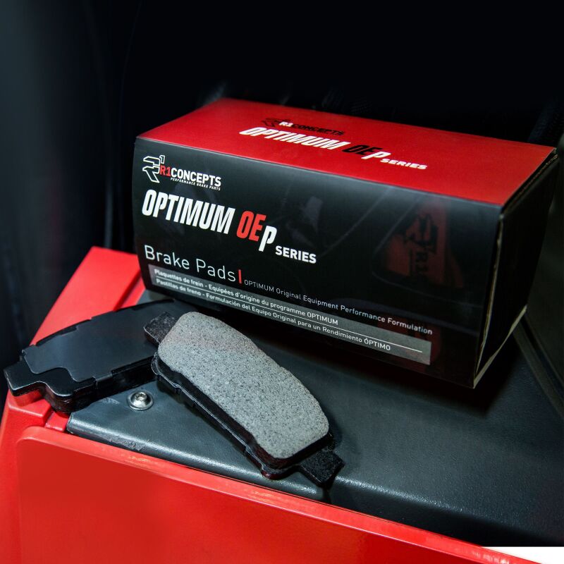 R1 Concepts 2008-2013 Nissan Rogue Rear R1 Optimum OE Brake Pads & Hardware Kit - Image 6