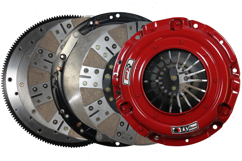 McLeod Racing RST Twin Disc Clutch Kit for Ford Mustang 1996-2004 with Steel Flywheel