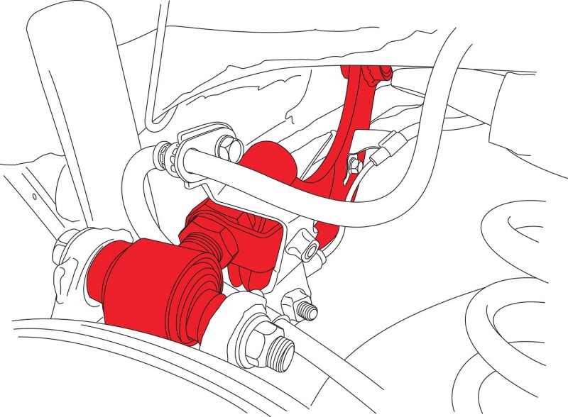 SPC Performance Rear Camber Adjustment Arm for Toyota Highlander & Lexus RX Part 67815 - Image 3