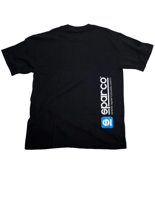 Sparco WWW Black T-Shirt XL by Sparco - Comfortable Automotive Crew Neck - Image 2
