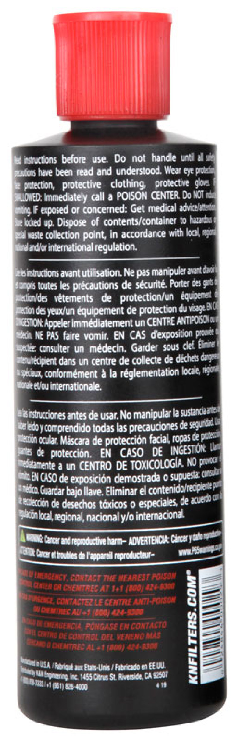 K&N Engineering 99-0533 Air Filter Oil - 8 oz. Squeeze Bottle for Superior Filtration - Image 3