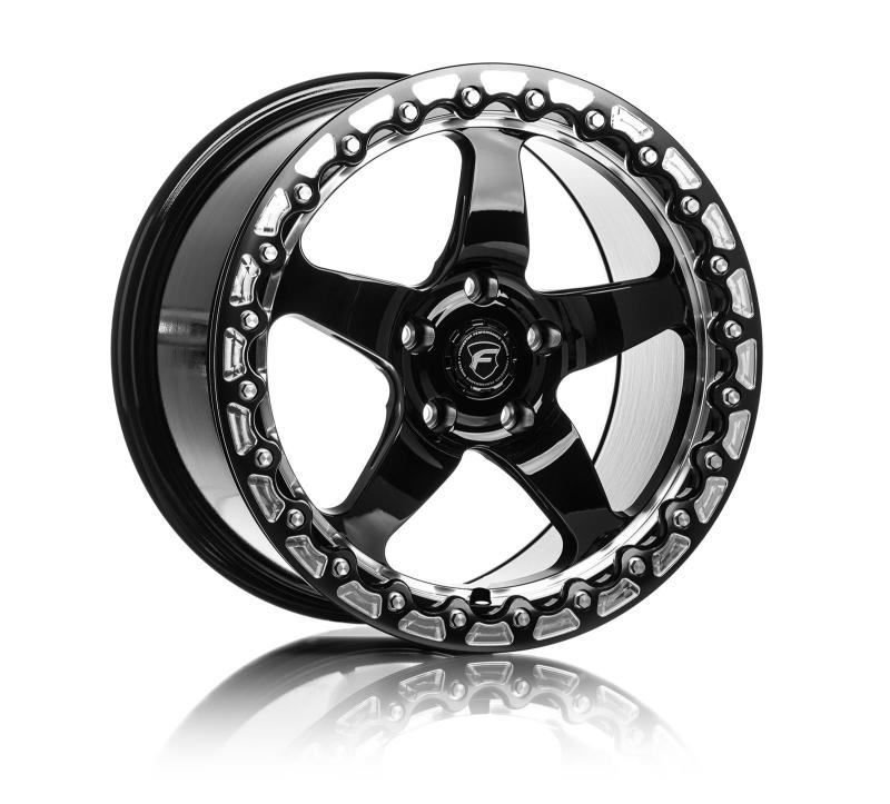 Forgestar D5 Beadlock 17x10 Wheel with 5x115 Bolt Pattern in Gloss Black – Part F00170071P00 - Image 2