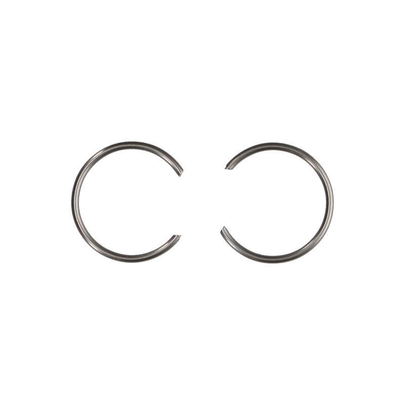 JE Pistons Wire Lock Wrist Pin Retainer, Chrome Silicon, 0.866 inch Diameter — Part Number 866-063-MW