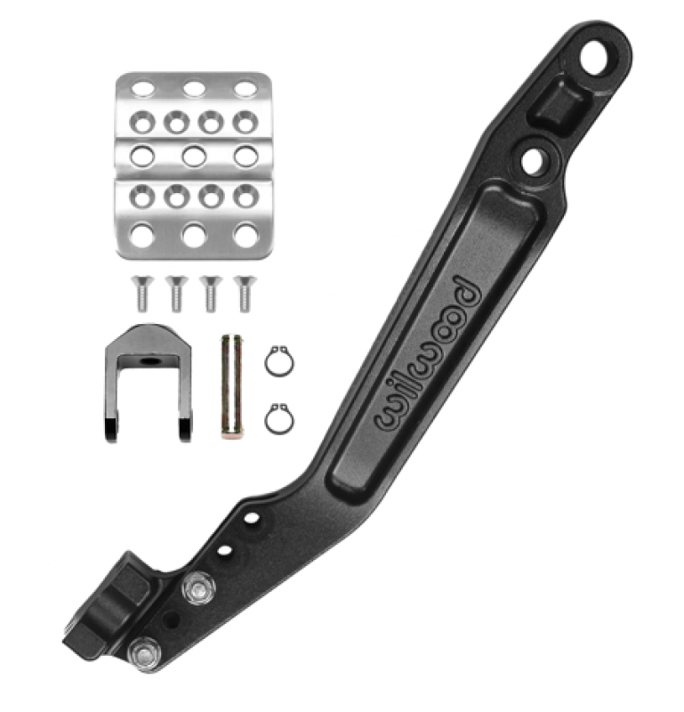 Wilwood Clutch Pedal Replacement with 2-inch Offset and Adjustable Ratio (Part No. 340-16352)