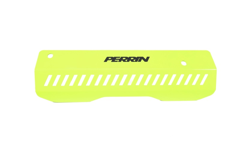 Perrin Performance Neon Yellow Pulley Cover for 2022-2025 Subaru WRX – Short Version for Use with Perrin AOS Part Number PSP-ENG-154NY - Image 2
