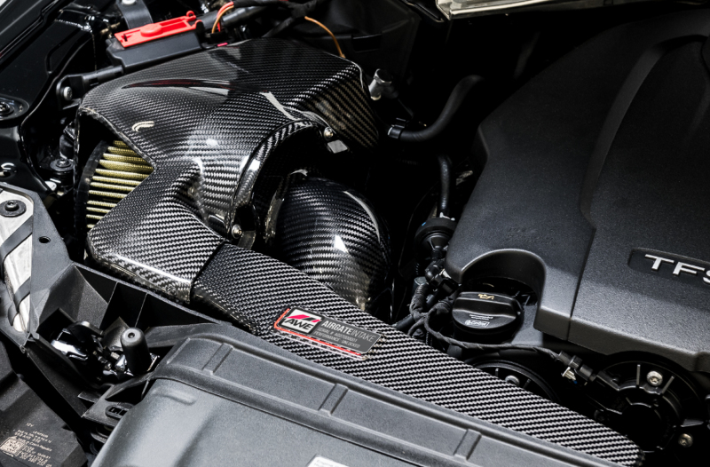 AWE Tuning Carbon Fiber AirGate Intake with Lid for Audi B9 A4/A5 2.0T Quattro - Image 2