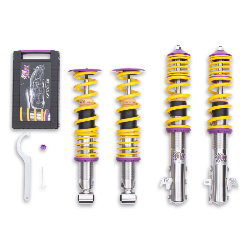 KW V1 INOX-LINE Coilover Kit for 2015-2021 Subaru WRX & STI - Sport Suspension Upgrade - Image 6