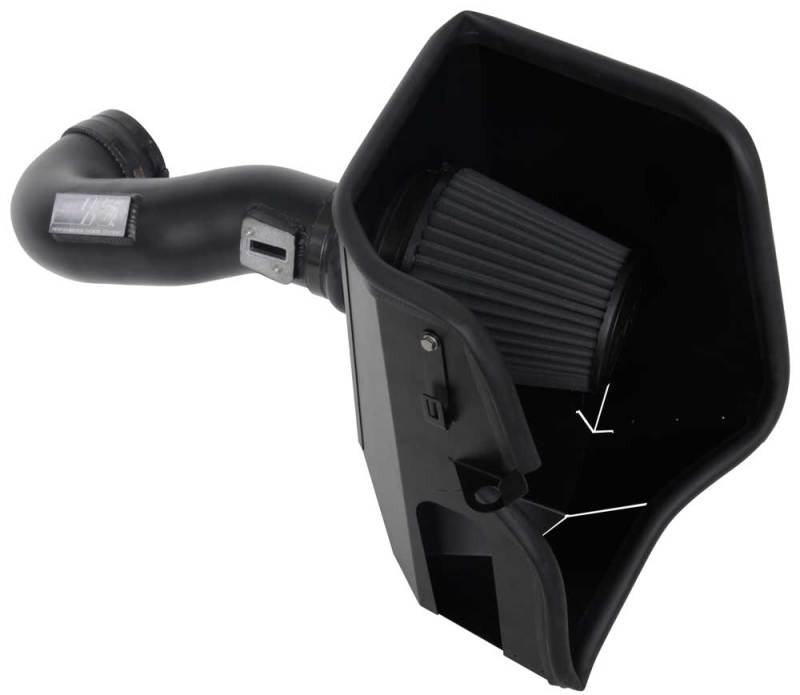 K&N Engineering 71-3110 Cold Air Intake System for 2019 Chevrolet Silverado 1500 with 5.3L V8