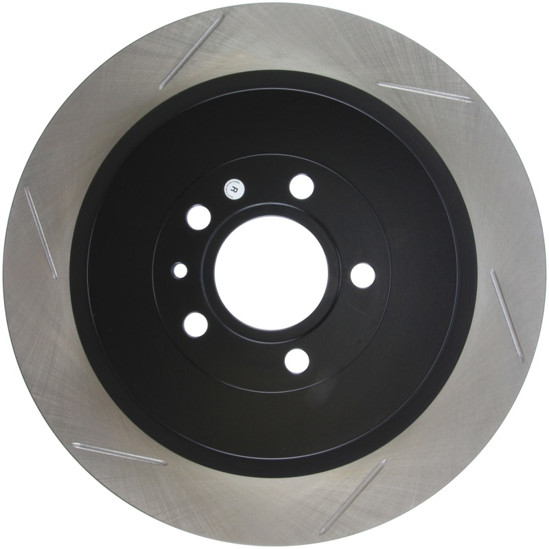 StopTech Premium High Carbon 13-14 Ford Mustang/Shelby GT500 Right Rear Disc Slotted Brake Rotor - Image 2