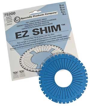 SPC Performance EZ Shim Dual Angle Camber and Toe Shim (Blue) for FWD Vehicles - Part Number 75200 - Image 5