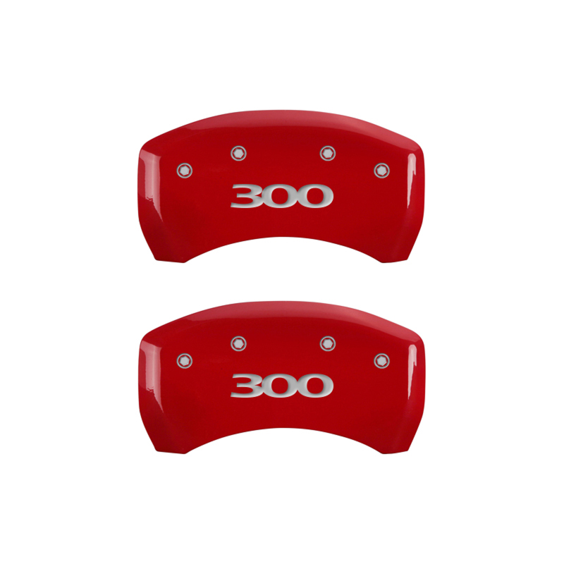 MGP 32020S300RD Red Finish Aluminum Caliper Covers for Chrysler 300 (2011-2023) - Image 5