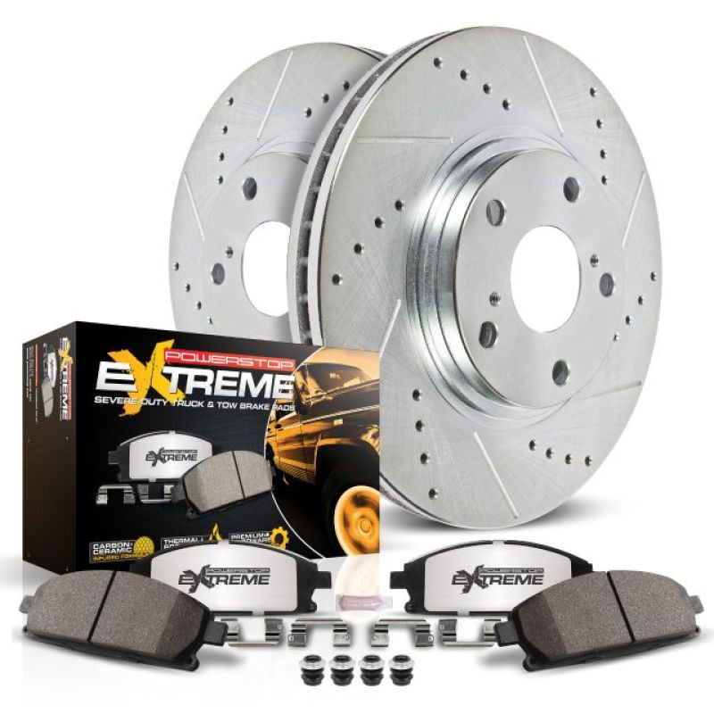 PowerStop Z36 Truck & Tow Brake Upgrade Kit for Ford F-250 Super Duty & Excursion - Image 2