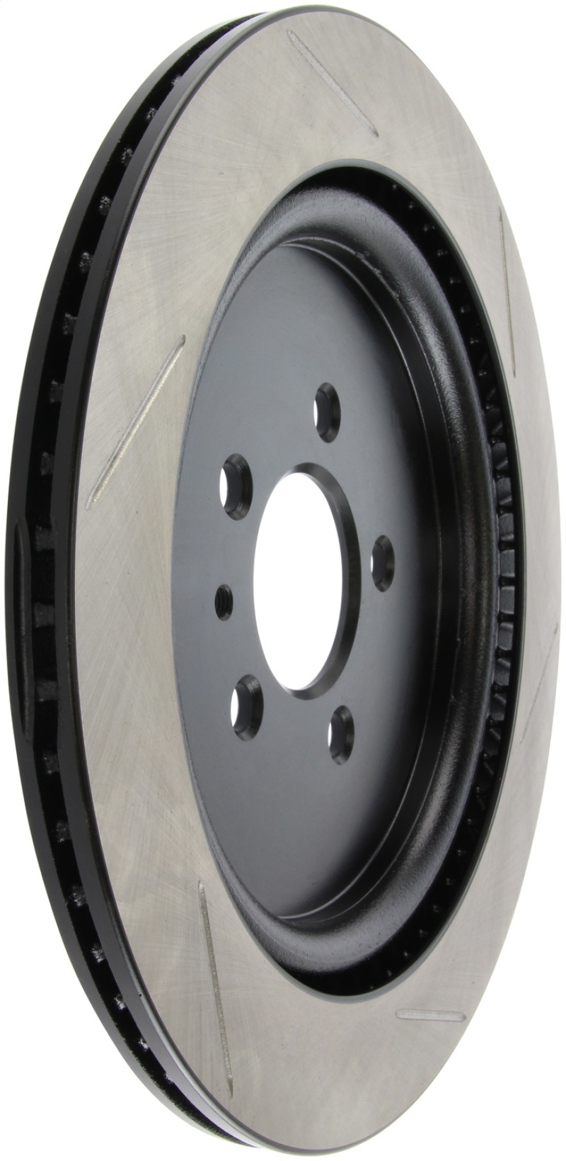 StopTech Premium High Carbon 13-14 Ford Mustang/Shelby GT500 Right Rear Disc Slotted Brake Rotor - Image 4